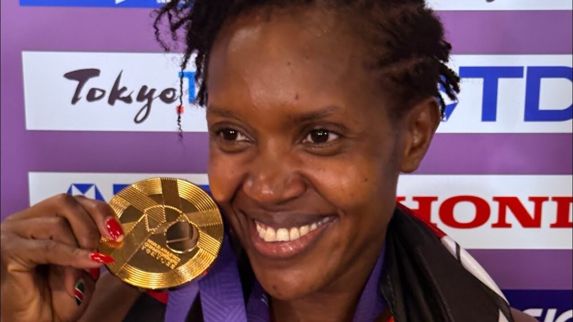 ‘It’s an amazing achievement for me’ – Faith Kipyegon on winning 4th consecutive title in Tokyo ‘It’s an amazing achievement for me’ - Faith Kipyegon on winning 4th consecutive title in Tokyo