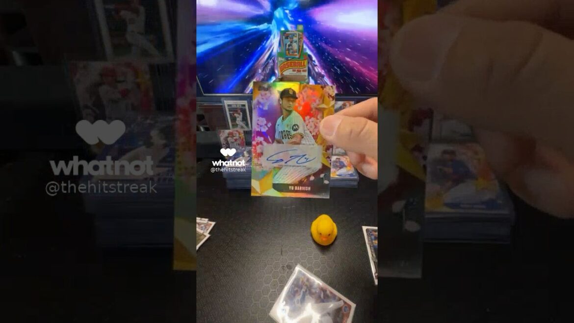 Yu Darvish Autograph /5 Pulled! (2025 Topps Baseball Series 1: Tokyo Series) #topps #yudarvish