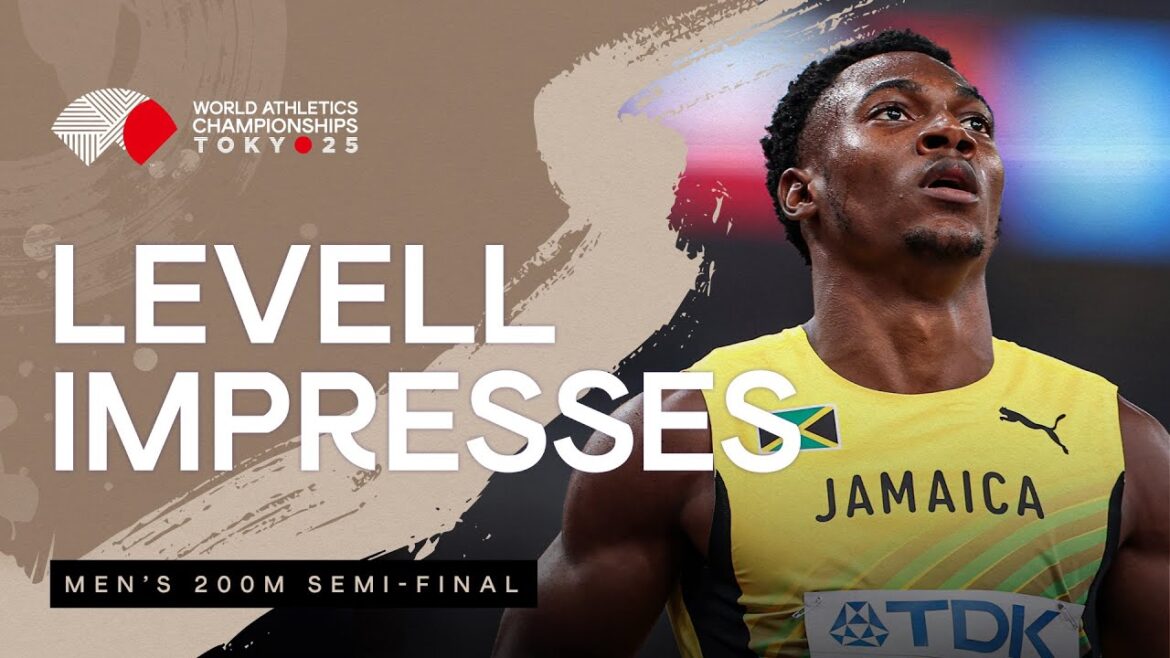 Levell and Tebogo dominate 200m semi final | World Athletics Championships Tokyo 25 Levell and Tebogo dominate 200m semi final | World Athletics Championships Tokyo 25
