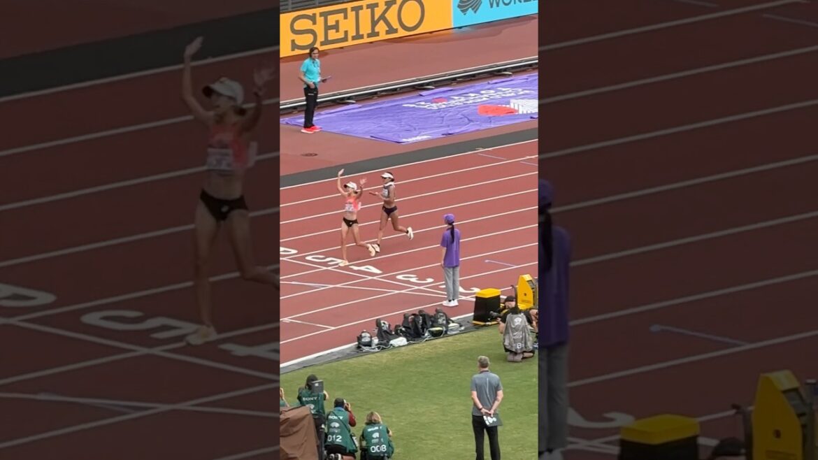 Fujii Nanako won the bronze medal in Japan’s new record Women’s 20km race walk final World Athletics Tokyo 2025 Fujii Nanako won the bronze medal in Japan's new record Women's 20km race walk final World Athletics Tokyo 2025