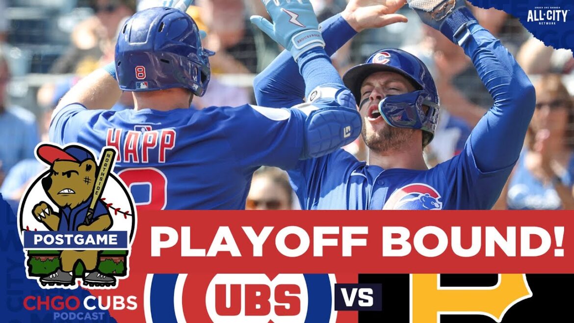 Chicago Cubs CLINCH Playoff Spot After BIG WIN vs Pirates! | CHGO Cubs Postgame Podcast Chicago Cubs CLINCH Playoff Spot After BIG WIN vs Pirates! | CHGO Cubs Postgame Podcast