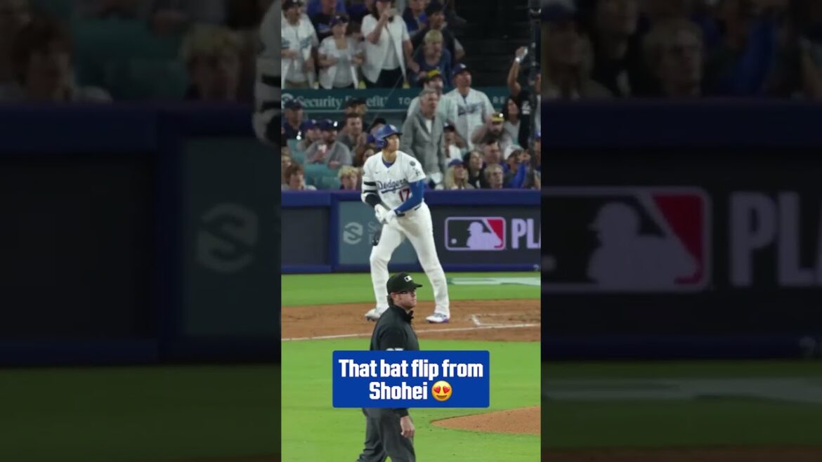 Shohei Ohtani bat flips are a thing of beauty!