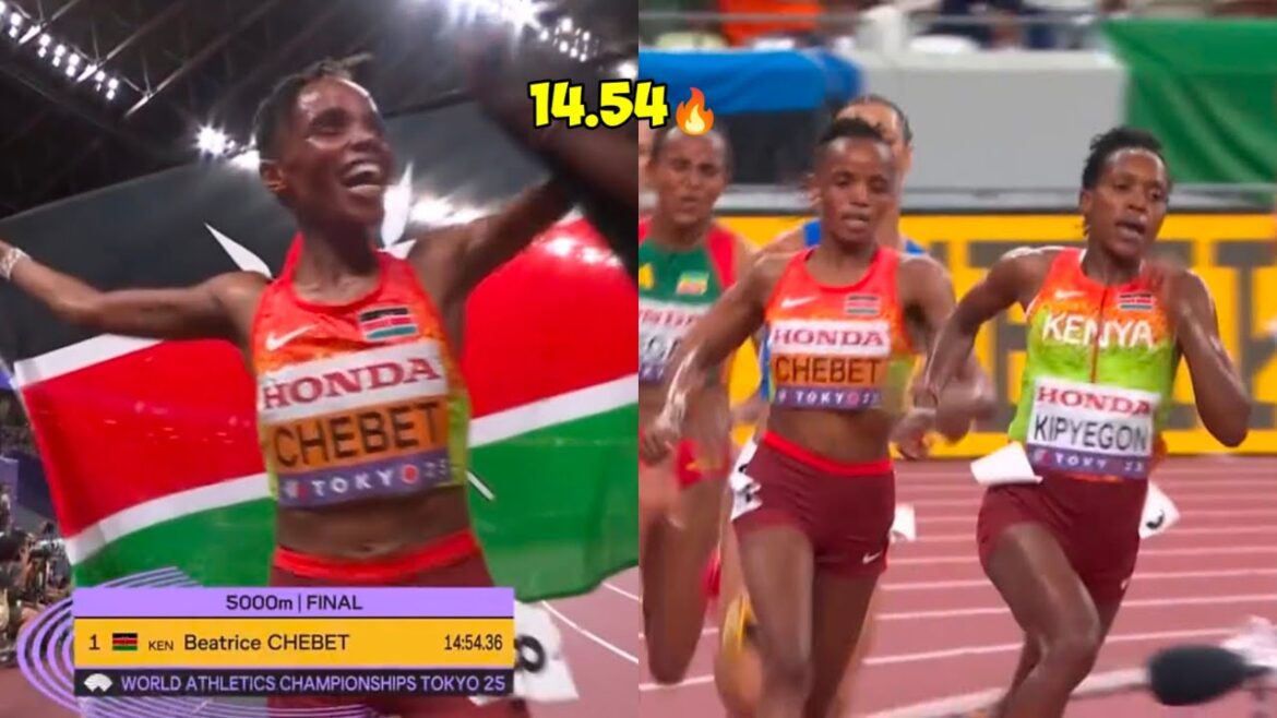 Women's 5000m Race Final Tokyo World Athletics Championships 2025 Highlights | Chebet Win Gold Medel