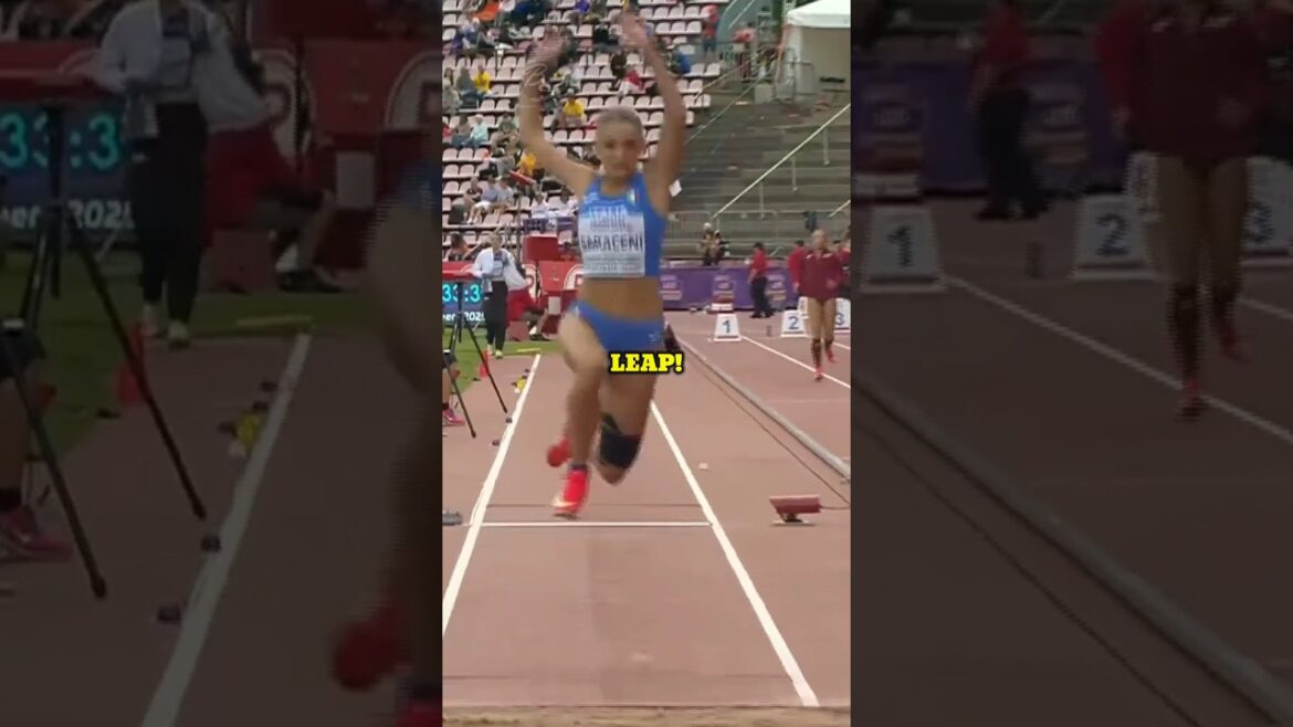 ⚡🦅Erika Giorgia Anoeta Saraceni – 13.94m Leap on 2nd Attempt! | Tampere 2025 Triple Jump