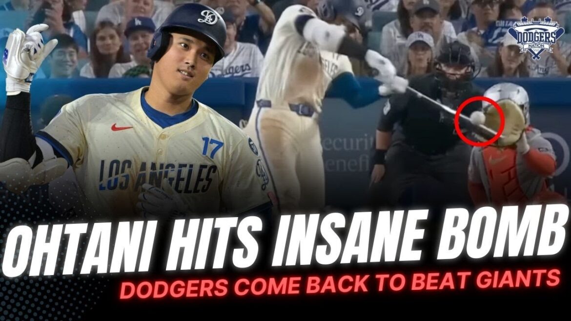 MUST-SEE: Shohei Ohtani Hits 53rd Home Run, Giants Keep HITTING Dodgers, Dodgers Come Back to Win!