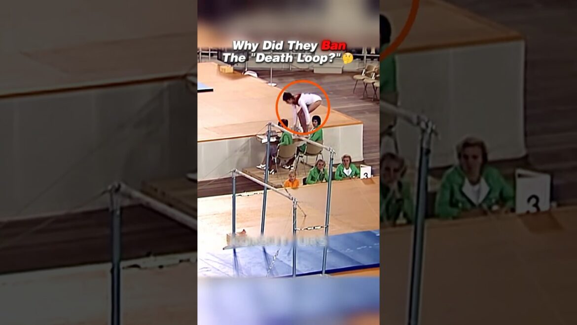 Do you think they should bring this skill back?😳 #gymnastics #fail #sports #flip #unevenbars