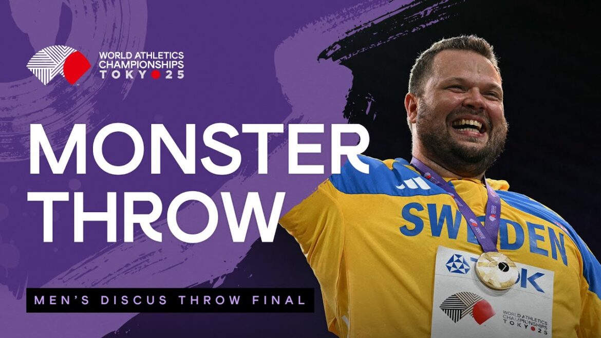 Stahl unleashes clutch throw of 70.47m for gold | World Athletics Championships Tokyo 25 Stahl unleashes clutch throw of 70.47m for gold | World Athletics Championships Tokyo 25