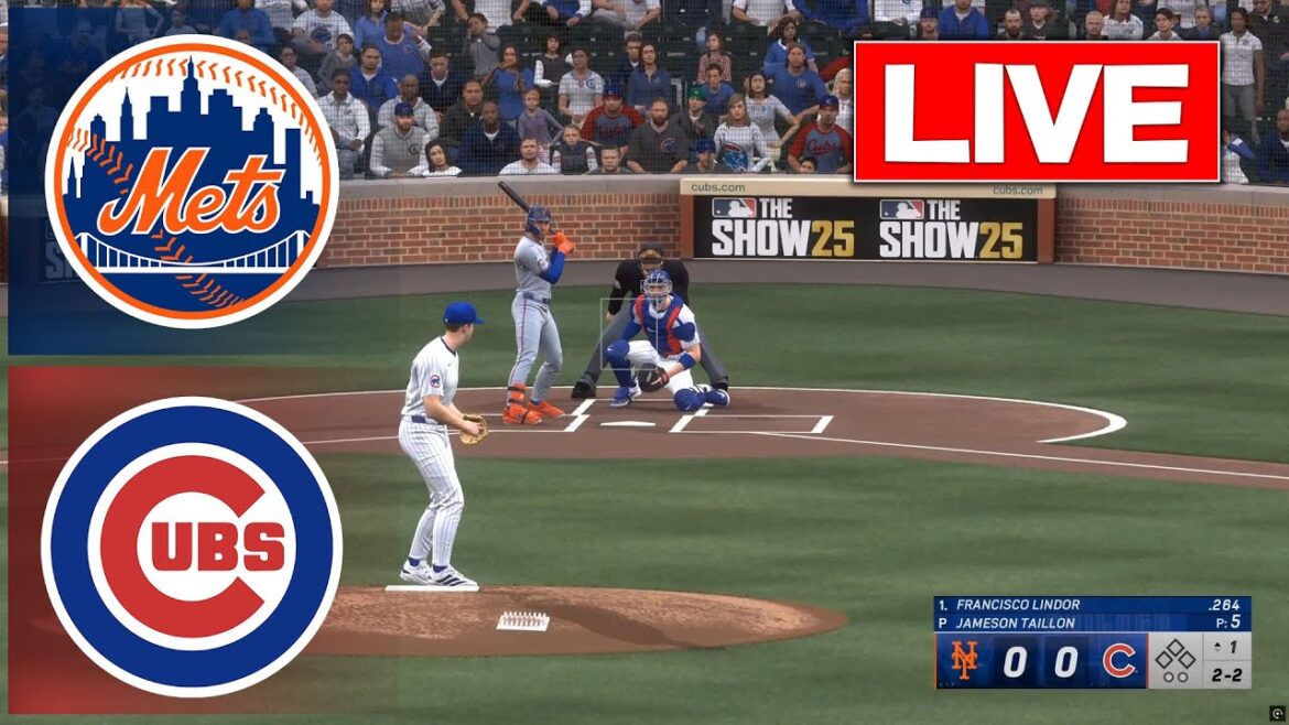 Chicago Cubs vs New York Mets Game Highlights (9/22/25) | MLB /MLB THE SHOW 25