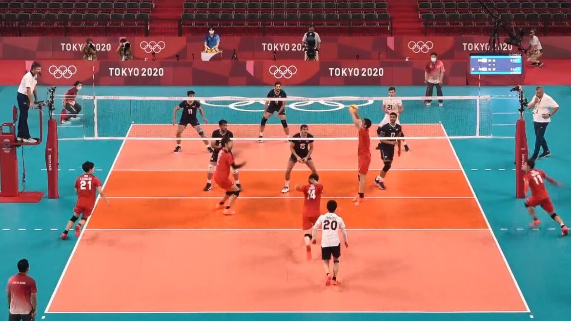 Volleyball Japan Naonobu Fuji setting Japan at 2021 Tokyo Olympics Volleyball Japan Naonobu Fuji setting Japan at 2021 Tokyo Olympics
