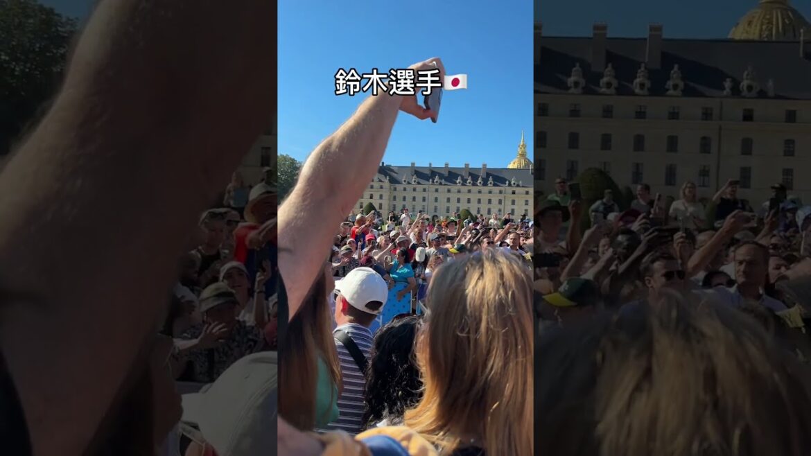 #shorts Watching the Paris Games🇫🇷🇯🇵 #marathon #paris2024 #paris Olympics #olympics #Paris #studying in France