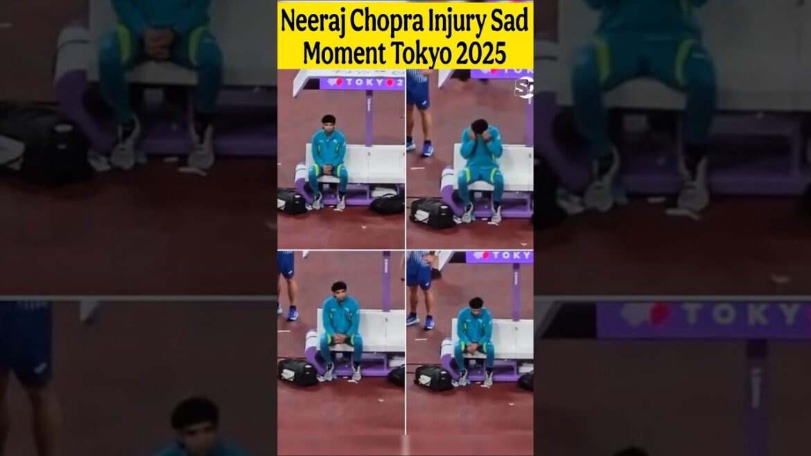 Neeraj Chopra Injury Sad Moment | Tokyo 2025 | Next Target Olympics 2028 #athletics