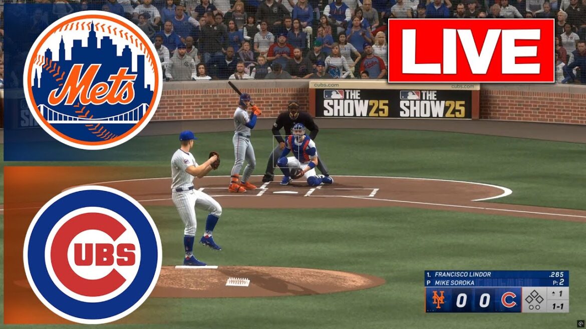 Chicago Cubs vs New York Mets Game Highlights (9/24/25) | MLB /MLB THE SHOW 25