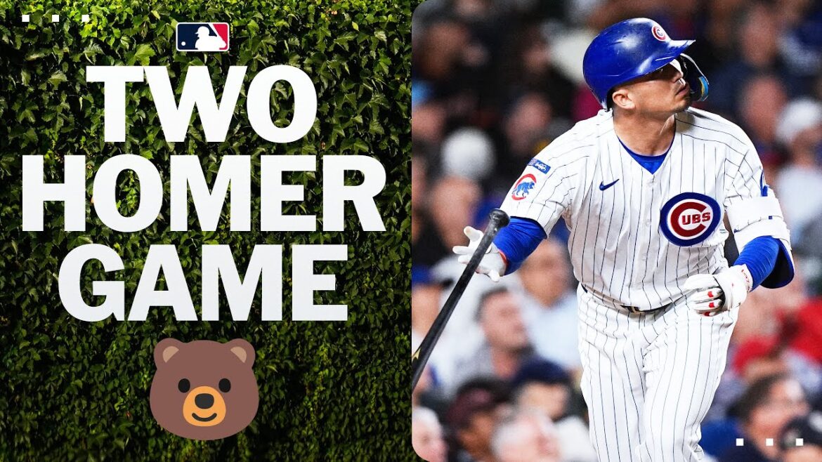 SEIYA SMASHING! 💪 Seiya Suzuki launches two home runs for the Cubs! 🐻 | Suzuki Seiya's impressive performance