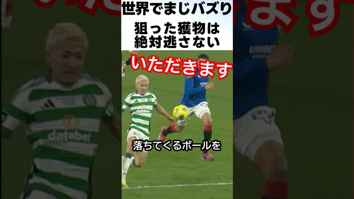I am touched by Maeda Dairen’s obsession with not letting the prey he aimed for! ! #Soccer #Maeda Daizen I am touched by Maeda Dairen's obsession with not letting the prey he aimed for! ! #Soccer #Maeda Daizen