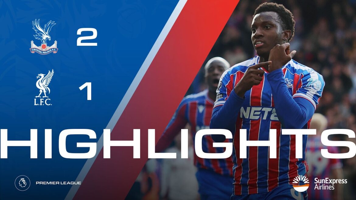 NKETIAH'S LAST-MINUTE WINNER  ⏰💥 | Premier League Highlights: Crystal Palace 2-1 Liverpool