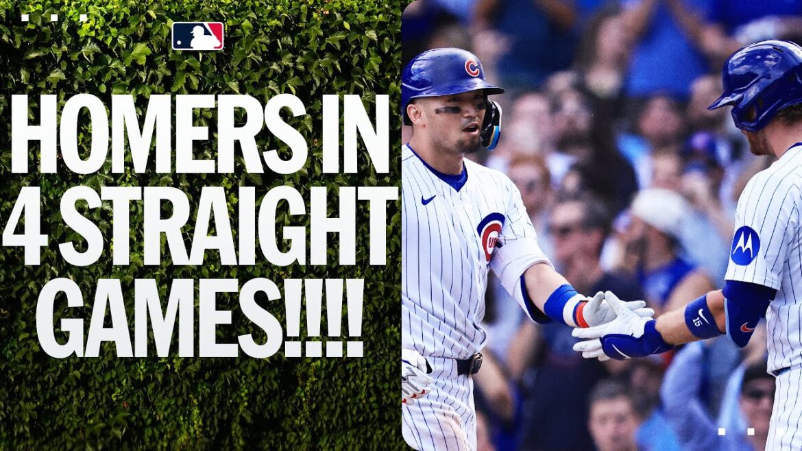 FOUR straight games with a home run for Seiya Suzuki! | Suzuki Seiya Highlights