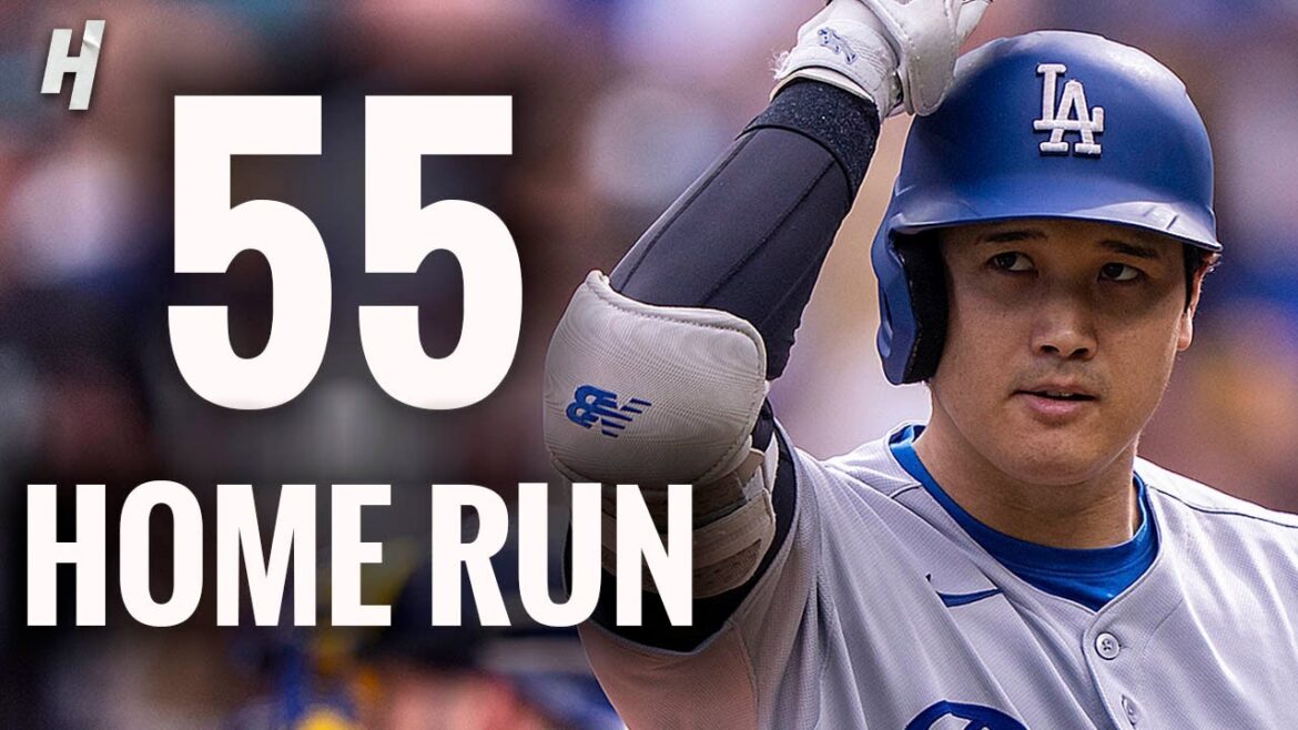 Shohei Ohtani Sets Franchise Record with Career-High HR #55! 💥