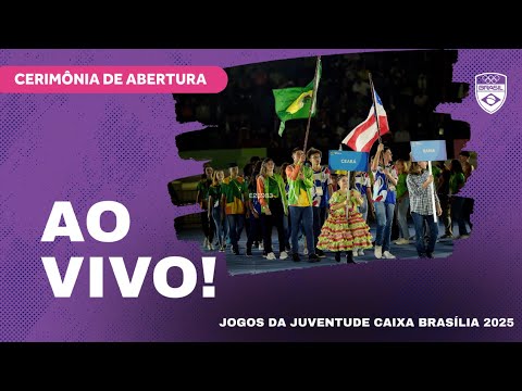 Live: Opening Ceremony Youth Games Caixa Brasília 2025 | 10/09 Live: Opening Ceremony Youth Games Caixa Brasília 2025 | 10/09