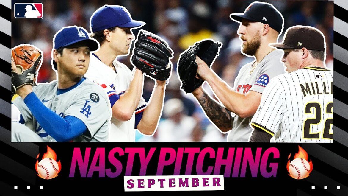The NASTIEST pitches of September 😤 (feat. Shohei Ohtani, Mason Miller, Jacob deGrom, and MORE)