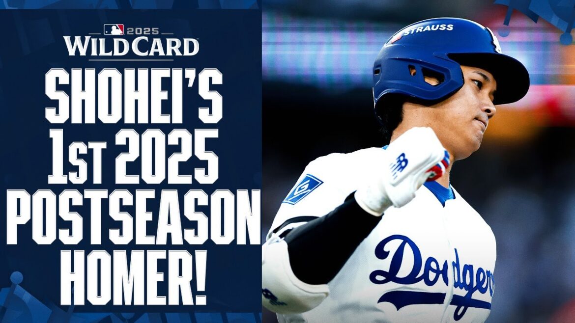 Shohei Ohtani homers in his FIRST AT-BAT of the 2025 Postseason! | Shohei Ohtani Highlights