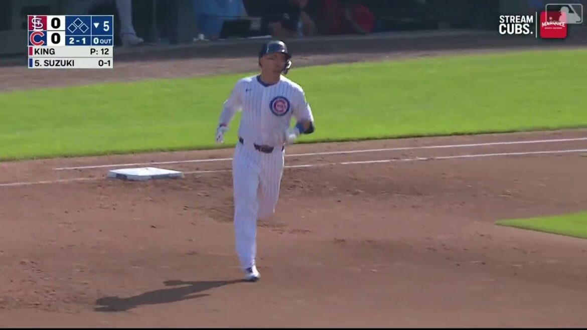 Seiya Suzuki Homers for the Fourth Consecutive Game Seiya Suzuki Homers for the Fourth Consecutive Game