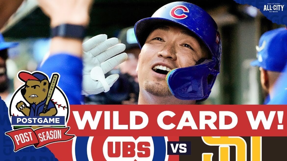 Chicago Cubs WIN Game 1 vs Padres! Seiya Suzuki HR Powers Wild Card Victory | CHGO Cubs POSTGAME