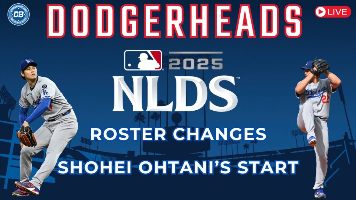 DodgerHeads: Dodgers roster for NLDS changing, Shohei Ohtani pitching, Phillies preview