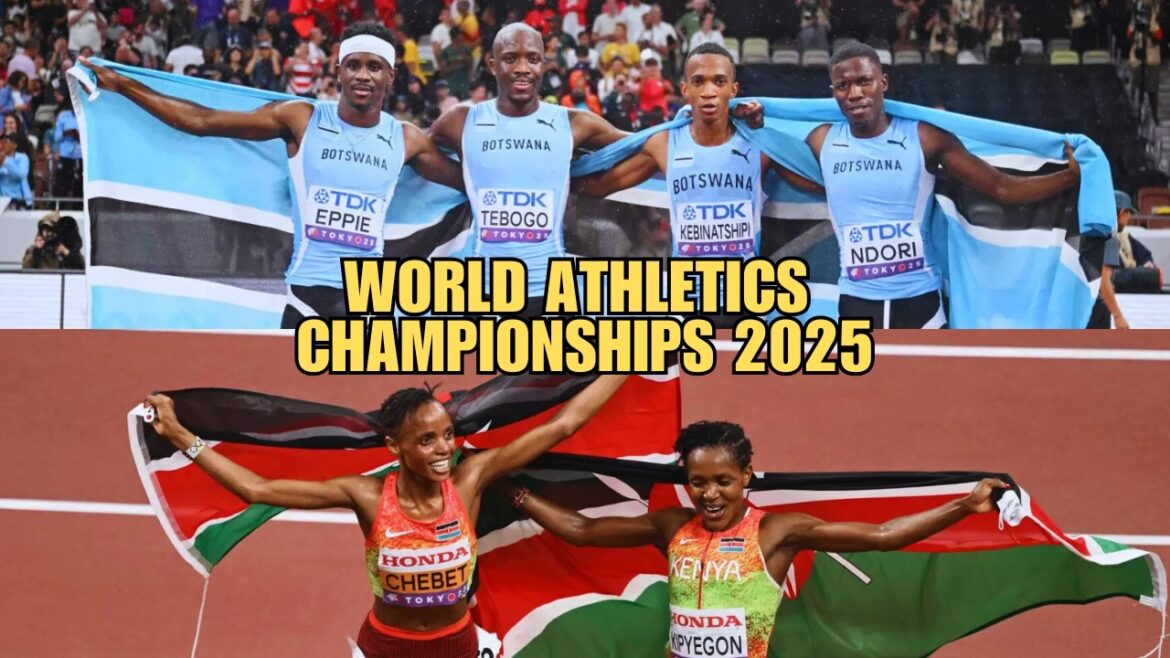Kenya & Botswana Lead Africa’s Medal Glory at World Athletics Championships 2025
