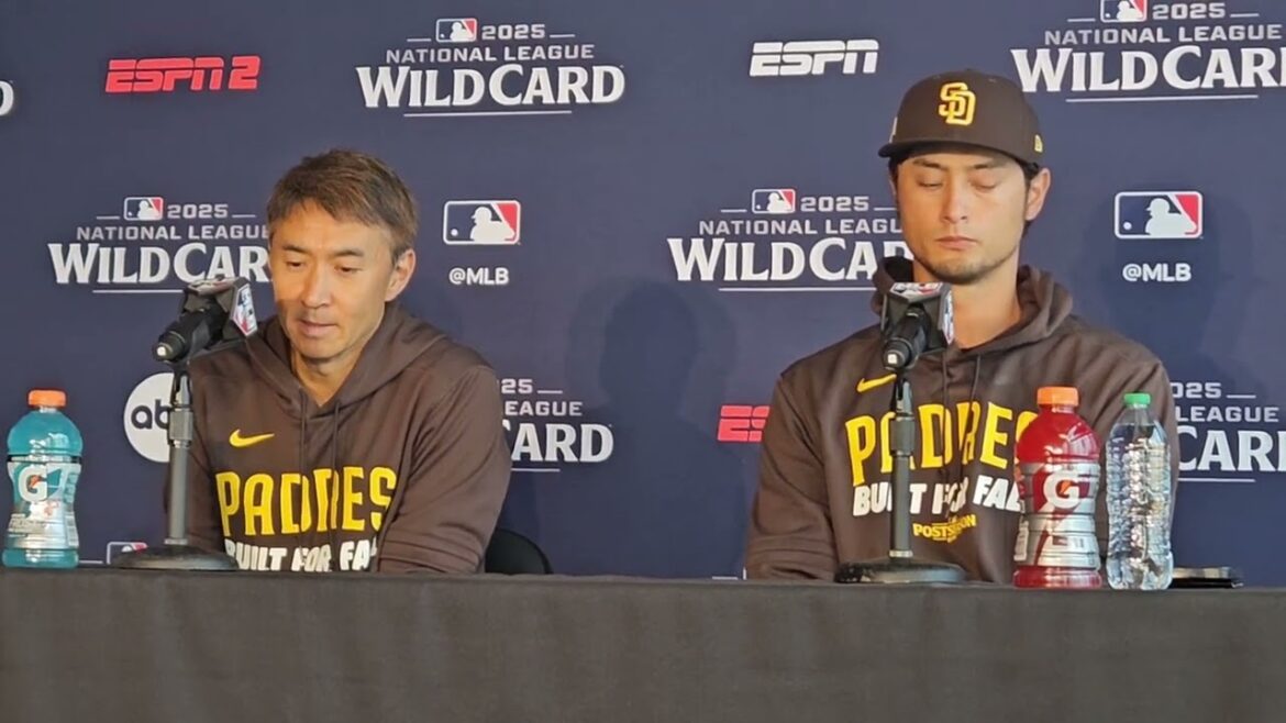 Padres pitcher Yu Darvish on what it means to see so many Japanese players starring in the playoffs
