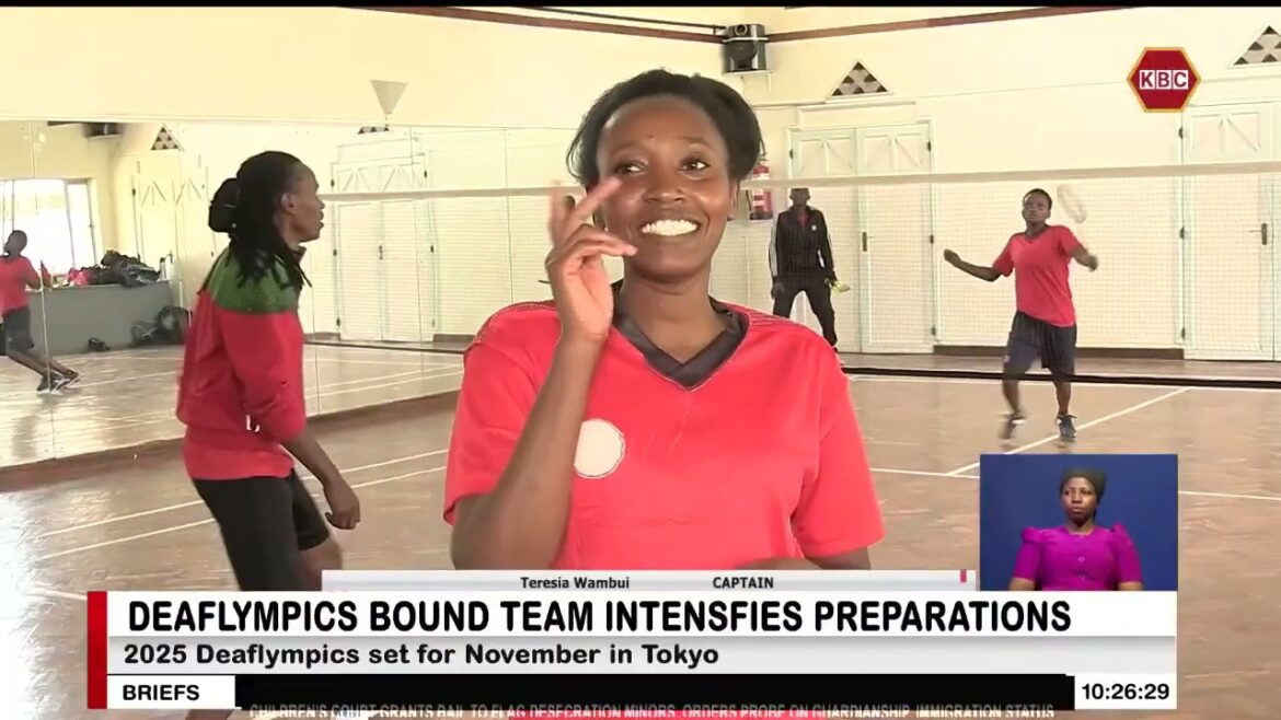 Kenya badminton team ups preparations ahead of Deaflympics Kenya badminton team ups preparations ahead of Deaflympics