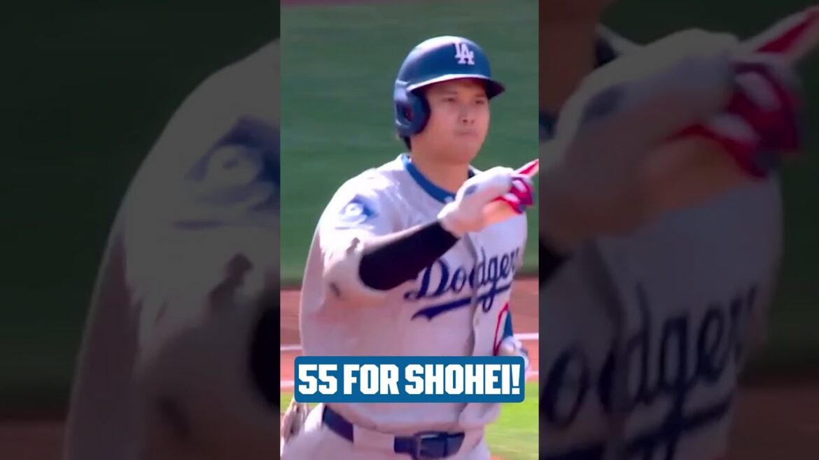 SHOHEI OHTANI SETS A NEW CAREER HIGH WITH No. 55 🚨