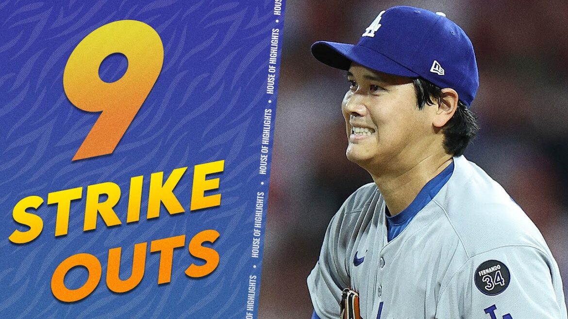 Shohei Ohtani Puts On a SHOW! 9 K’s in Just 6 Innings! 🎯 Shohei Ohtani Puts On a SHOW! 9 K’s in Just 6 Innings! 🎯