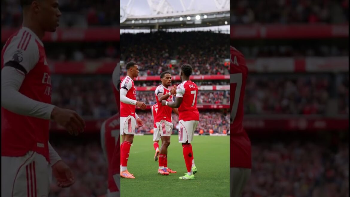 Bukayo Saka's Milestone Moment