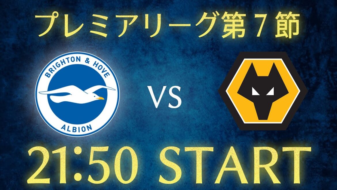 [Mito Kaoru]Brighton vs Wolves/Premier League Round 7 Chat Live Streaming