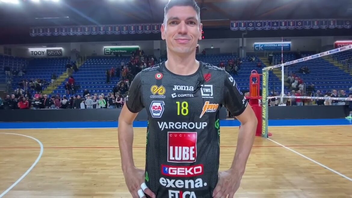 Civitanova: Podrascanin returns to the field and enjoys the warmth of the public