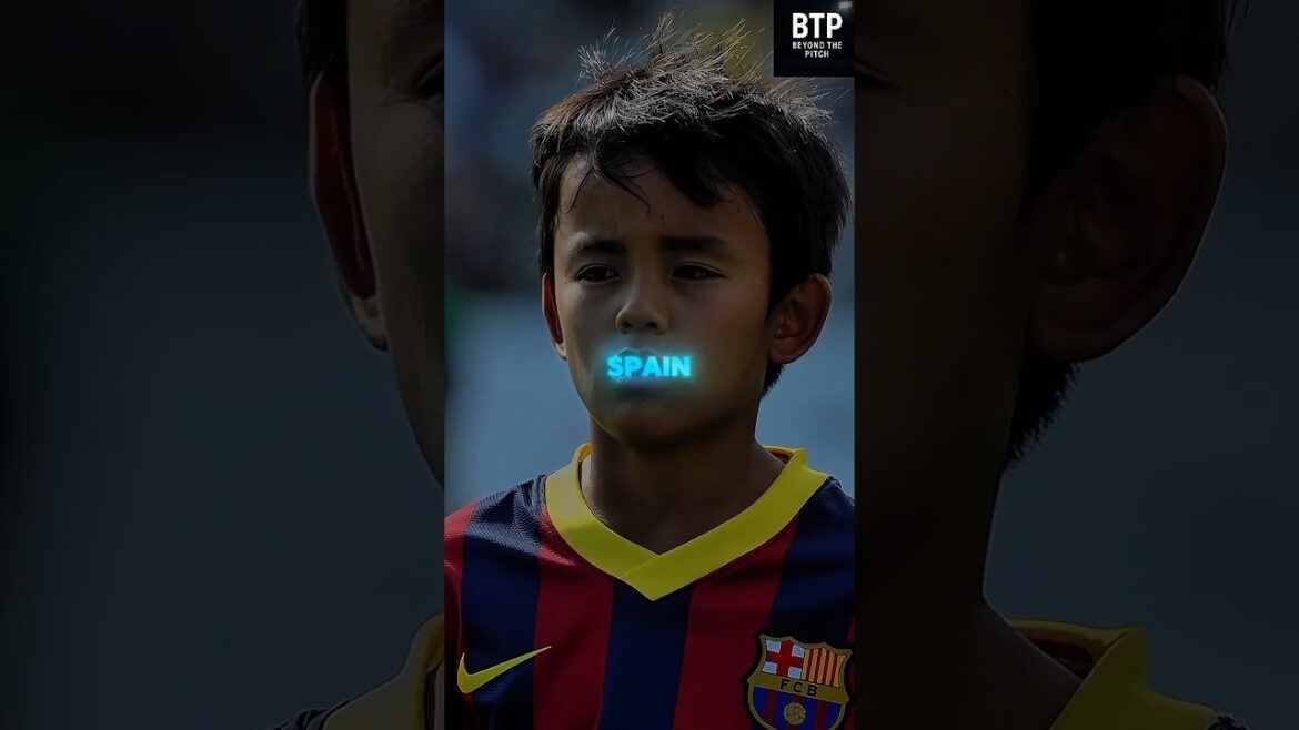 Takefusa Kubo: The Boy Who Rebuilt His Dream | Beyond the Pitch #shorts #football #footballstory