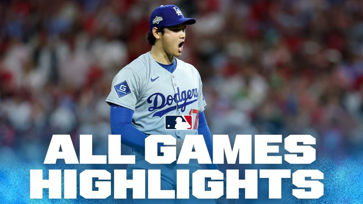 Highlights from ALL games on 10/4! (Shohei Ohtani earns first Postseason win, Tigers win in extras!)