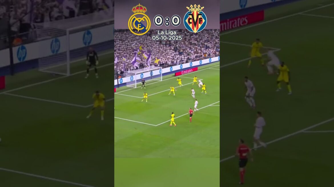 Highlights LaLiga Real Madrid 3-1 Villarreal #truedialogue