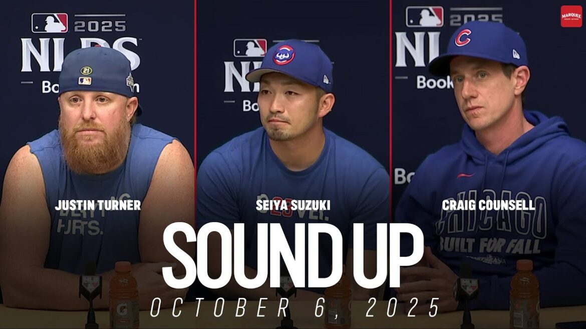 Cubs NL Division Series pre-Game 2 interviews: Justin Turner, Seiya Suzuki and Craig Counsell Cubs NL Division Series pre-Game 2 interviews: Justin Turner, Seiya Suzuki and Craig Counsell
