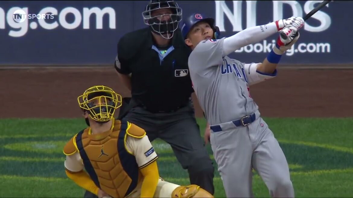 Seiya Suzuki DESTROYS three-run homer, opens scoring for Cubs 😲 (Lands 440-ft. away 😳) | Suzuki Seiya Highlights