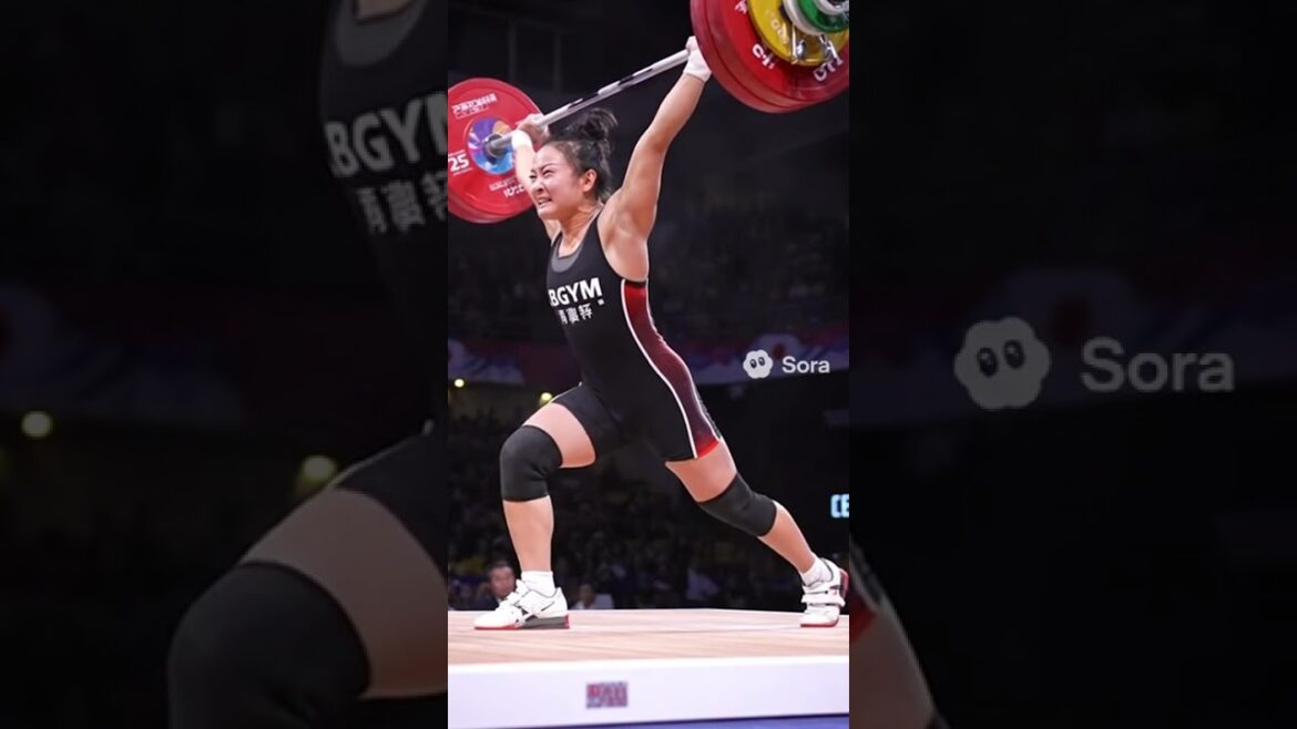 [Miraculous Body]The moment when a macho beauty changes history! Winning gold medals for Olympic weightlifting #Women's weightlifting #Macho beauty #Olympic gold medals #Weightlifting #Beautiful body #Fitness girl