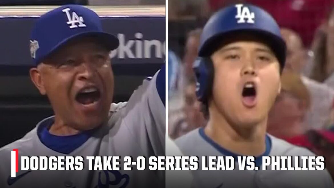 Shohei Ohtani’s RBI single caps off 4-run inning in Dodgers’ Game 2 win vs. Phillies 🔥 | ESPN MLB Shohei Ohtani's RBI single caps off 4-run inning in Dodgers' Game 2 win vs. Phillies 🔥 | ESPN MLB