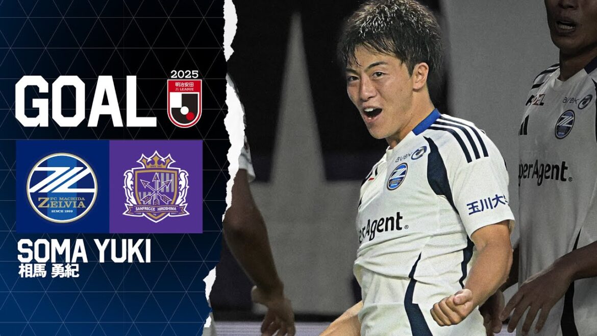 [GOAL/Yuki Soma]FC Machida Zelvia vs Sanfrecce Hiroshima | J League