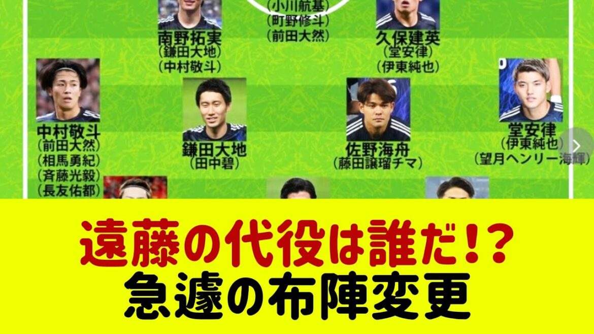 The defense is in danger of collapsing due to Itakura and Endo being absent! ? The defense is in danger of collapsing due to Itakura and Endo being absent! ?