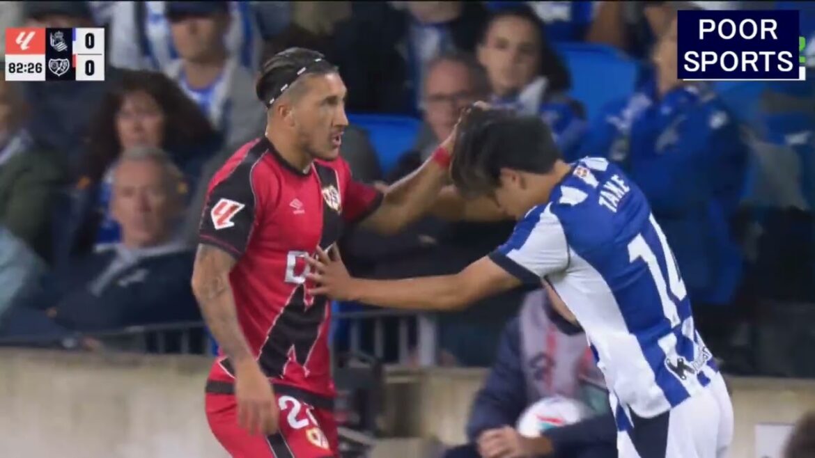 Sociedad brought on Takefusa Kubo in the 61st minute, but he had a touch. TAKE Kubo 2025/10/05