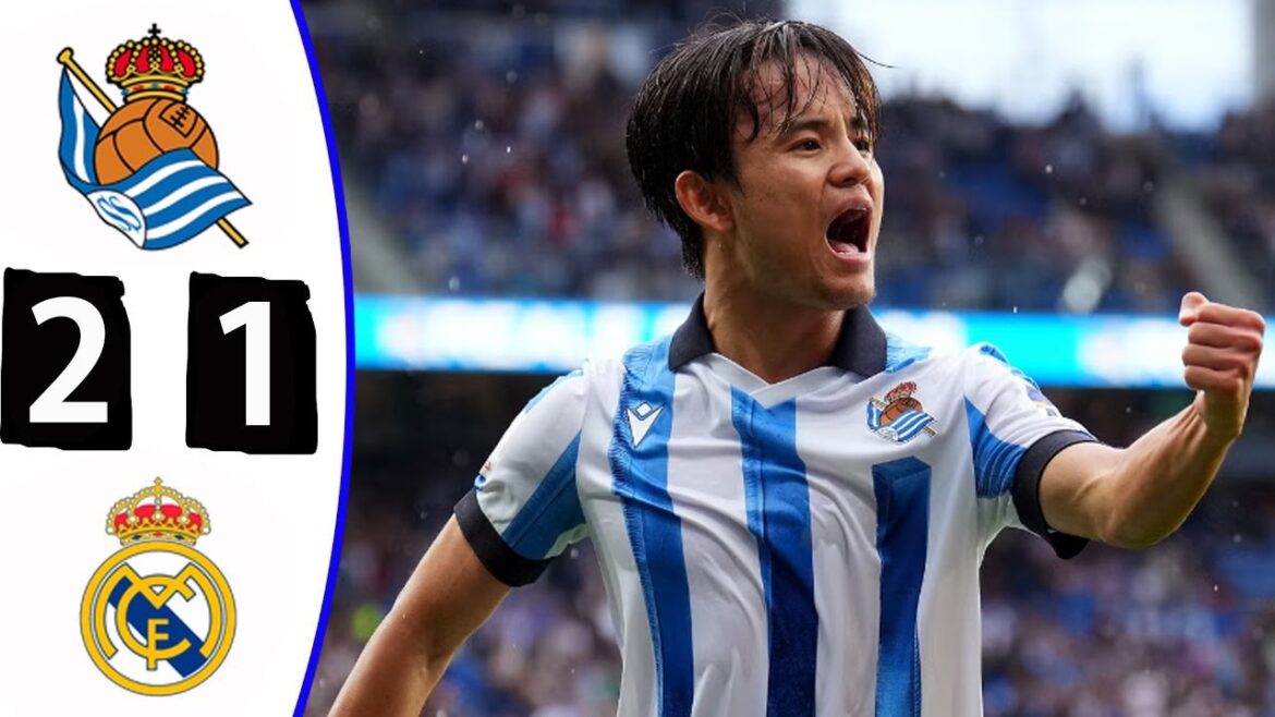 Takefusa Kubo 2 goals! Real Sociedad 2 1 Real Madrid! Highlights of all goals![September 13th]