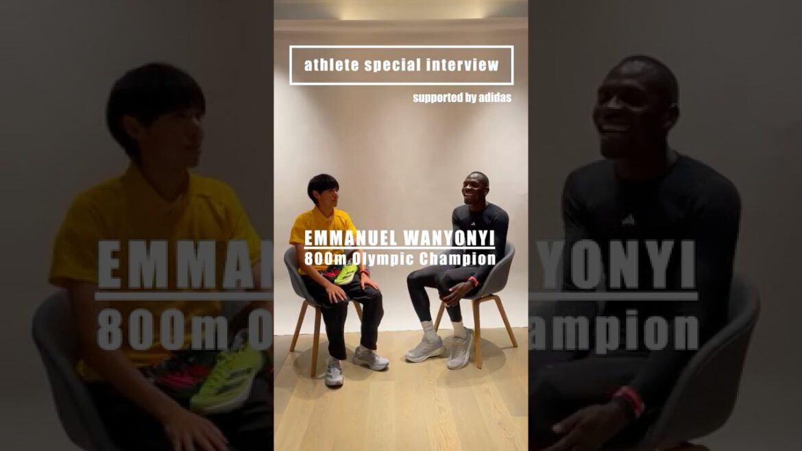 [800m Olympic Champion]Emmanuel Wanyoni special interview
