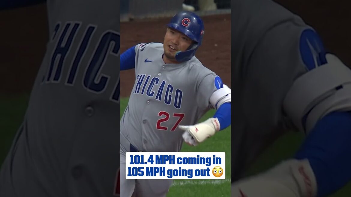 This Seiya Suzuki HR ties the fastest pitch hit for a Postseason HR in pitch tracking era (2008) 😳 This Seiya Suzuki HR ties the fastest pitch hit for a Postseason HR in pitch tracking era (2008) 😳
