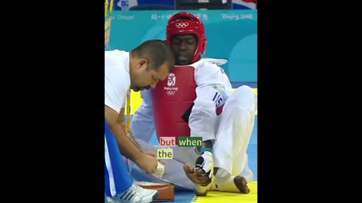 He was expelled from the Olympic Games for beating thereferee