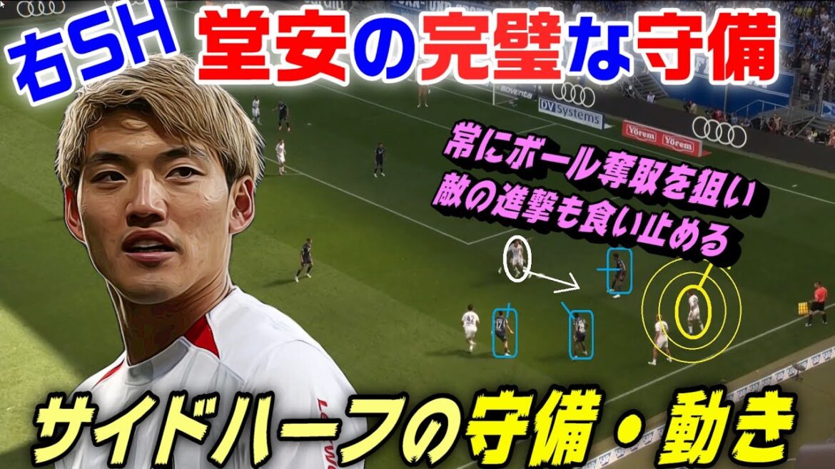 Watch the perfect defense of right SH Ritsu Doan! A carnivorous defense that stays true to its basics and aims to take things away.